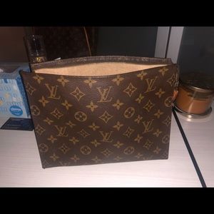 Authentic LV cosmetic bag, clutch